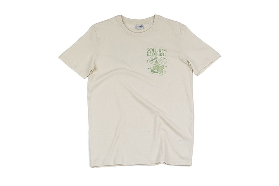 James Lacey  - The Only Good System Tee  - DIRTY WHITE